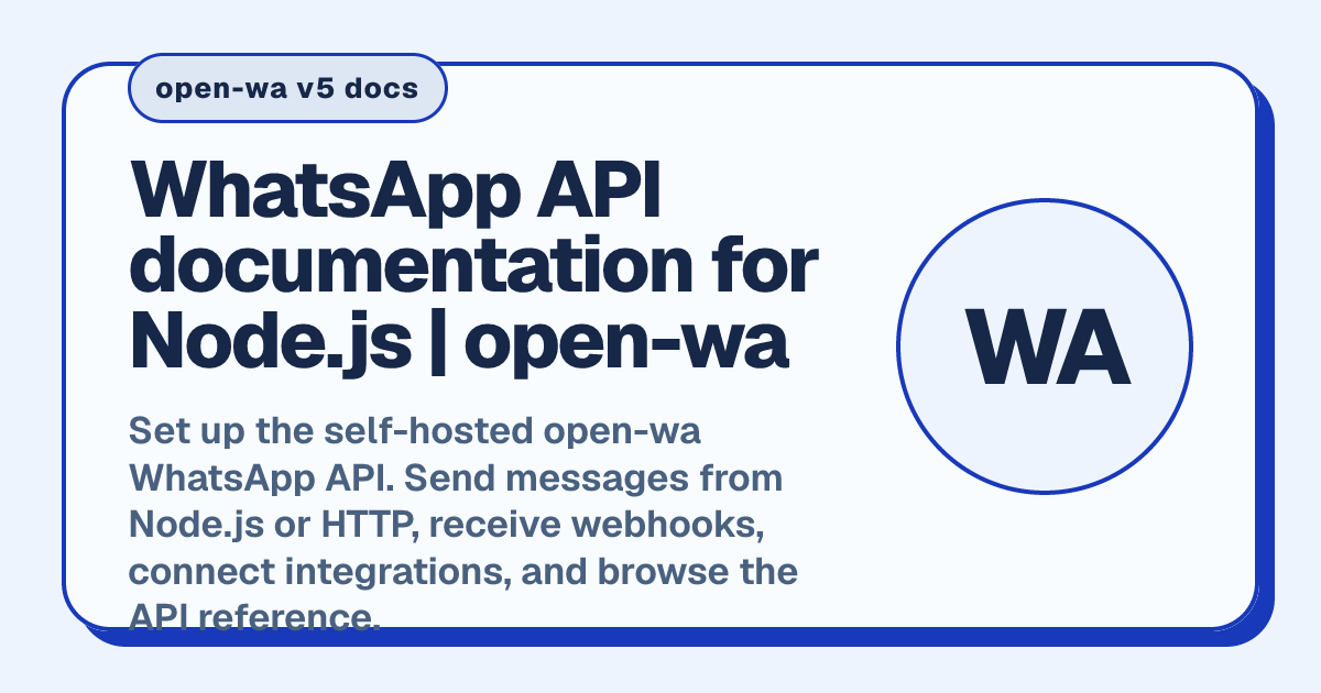 open-wa docs