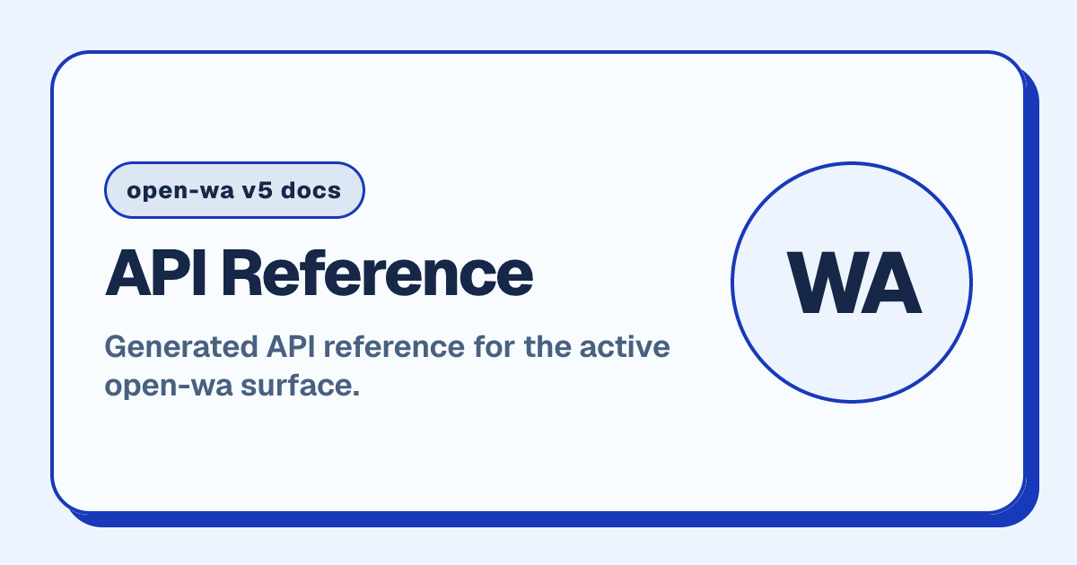 API Reference